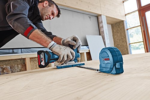 Bosch Professional Akku Stichsäge GST 18 V-LI S (2x 4,0 Ah Akku, Ladegerät, 3x Sägeblätter, Spanreißschutz, L-BOXX… – Bild 4