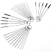 Carb Carburetor Cleaner Cleaning Brushes Kit, Small Wire Brush - 20 Needles + 10 Brushes primary