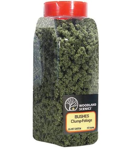 Amazon.com: Light Green Bushes Clump-Foliage (32 oz. Shaker