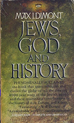 Jews, God and History by Max I. Dimont (Mass Market Paperback)