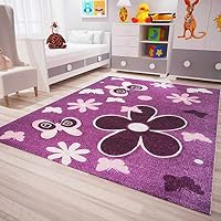 SAFAVIEH Tappeto Cameretta Unicorno - Grigio/Rosa - 20x20 Cm - Polipropilene