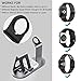 OLEBR Charging stand Aluminum 4 in 1 Compatible for iWatch Series 5/4/3/2/1, AirPods and iPhone 11/ iPhone 11 Pro/iPhone 11 Pro Max/Xs/X Max/XR/X/8/8Plus/7/7 Plus /6S /6S Plus/iPad -Space Grey OB04