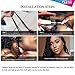 Eerya 6 Packs Passion Twist Crochet Hair 18 inch Water Wave Crochet Braids for Passion Twists Butterfly Locs Crochet Braiding Hair for Women (6Pcs T27#)