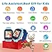 Kids Smart Watch for Boys Smartwatch WiFi/GPS Tracker Watch, Kids GPS Tracker Watch Activity Tracker Digital Watch, Touch Screen HD Camera Pedometer SOS Math Game Watch for Boys Girls Gift