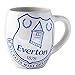 Everton FC Official Ceramic Football/Soccer Crest Tea Mug (One Size) (White/Blue)
