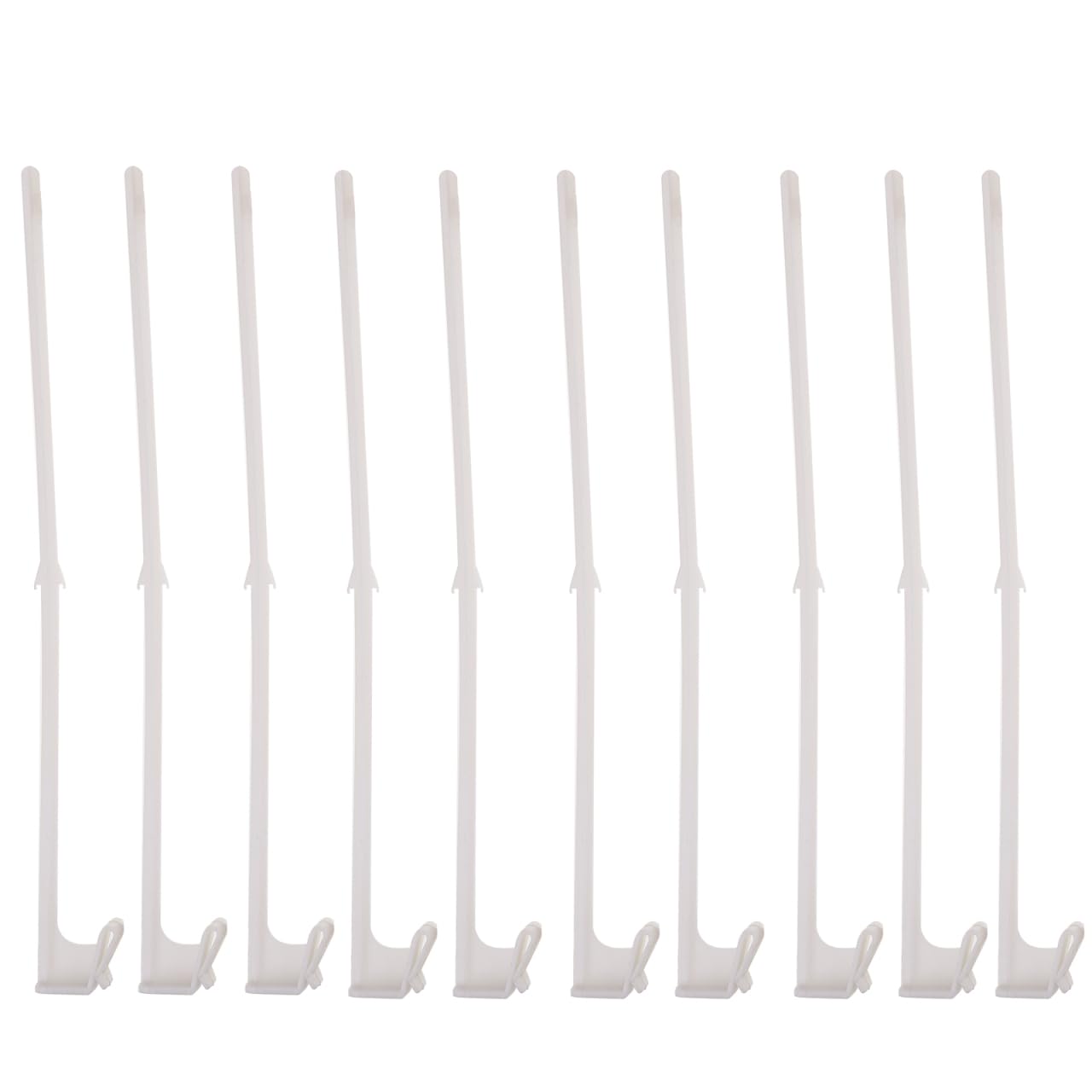 HEMOTON Car Window Flagpole Frame 17.3 Inch Clip-on Plastic Holder Compatible with Vehicle Window Flags for Cars Trucks and Buses Outdoor Festival Use