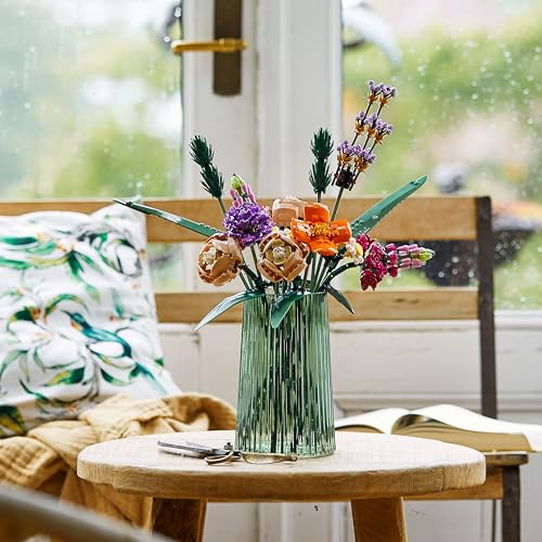 LEGO Botanicals Flower Bouquet Building Set Artificial Flowers