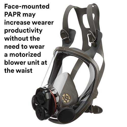 3M Powerflow Powered Air Purifying Respirator Kit 6800PF, FaceMounted