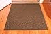 WaterHog Indoor/Outdoor Door Mat, 3' x 5', Made in USA, Durable & Skid-Resistant Front Door Rug, Decorative, Water-Trapping & Heavy-Duty Entryway Mat for Your Home, Boxwood Collection, Dark Brown