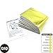 QSD Emergency Blanket Lifesaving Supplies Warm Blanket-Waterproof, Compact, First Aid, Lightweight, EMT, Life Saving, Reusablethumb 2