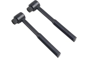 2-Pack Vinyl Record Stylus Cleaning Brush for Turntable Needle – Anti-Static Carbon Fiber Bristles, 2.3-Inch Compact Design f