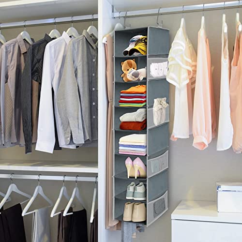 roomtalk LargeSized Hanging Shoe Organizer 8Shelves, Hanging Closet