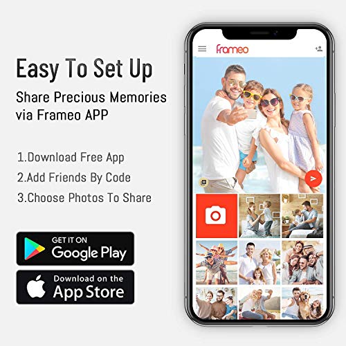 WiFi Digital Picture Frame 10inch Electric Photo Frame Share Photos