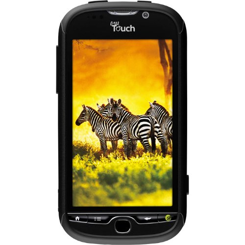 OtterBox Commuter Series Hybrid Case for HTC myTouch 4G - 1 Pack - Case - Retail Packaging - Black