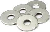 AMLOOPH M8 x 40mm Stainless Steel Washer 2mm Thick 304 A2 5 Pack view 1