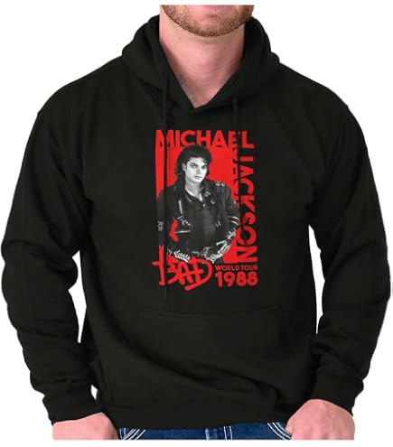 Michael Jackson 1988 Japan Tour スウェット Amazon.com: Michael Jackson 016 Back Printed Pullover Hoodie