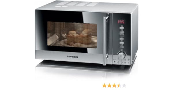 Severin MW 7872 Microondas con grill y convección, 900 W, 30 ...