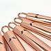Copper Cooking Utensils, Serving and Baking - CHERUB Kitchen Utensils Set with Black Silicone & Copper Stainless Steel handle - 5 Piece Non-stick, Heat Resistant LFGB Certified BPA Free