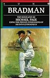 Front cover for the book Bradman by Michael F. Page