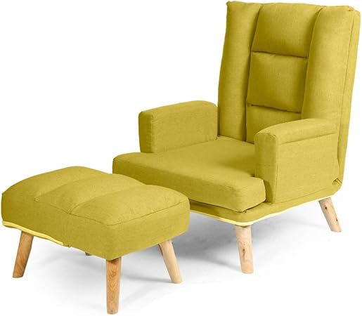 Zyyang Folding Lazy Couch Casual Single Folding Armchair Living