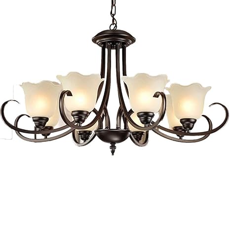 Candelabros Modernos 8 Luces Bronce Frotado Con Aceite