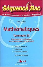 Mathématiques, terminale ES
