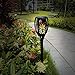 ChYoung 4 Pack Solar Lights, Waterproof Flickering Flames Torches Lights Outdoor Solar Spotlights Landscape Decoration LED Light for Garden Pathways Yard Patio