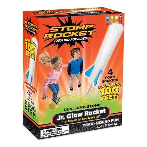 Original Stomp Rocket Refill - 3 Jr. Glow Foam
