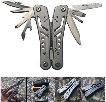 10 in 1 Multi-function Pliers Set Portable Survival Kit for Indoor and Outdoor Foldable EDC Tool