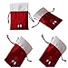 Lilith li Double Layer Korean Version Design Drawstring Bag Jewelry Pouch Coin Bags : 6 pcs/Set(HB)