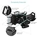 Bike Mount Universal Cell Phone Bicycle Rack Handlebar & Motorcycle Holder Cradle for Motorcycle Bike Handlebars Adjustable Fits iPhone 7 Plus Holds Phones Up To 4