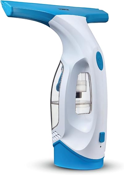 Tower T131001 Cordless Window Vac Cleaner with Battery 150ml 20W Cool Blue