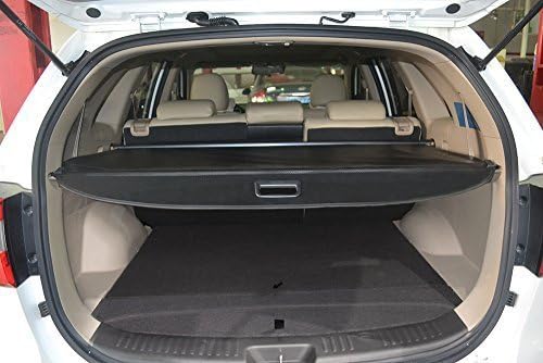 Retractable Rear Trunk Cargo Cover/Trunk Organizers/Trunk Shielding Shade for Kia Sorento 2016 2017 Luggage&Baggage Privacy/Security/Safety Protecter by Juntu