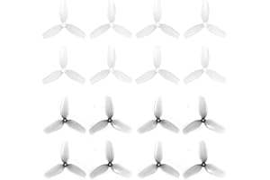 MEIVIFPV 16pcs HQProp 45mm 3-Blade Propeller Ultralight Whoop Props 1.5mm Hole 1.8x1.2x3 for Tinywhoop/Cinewhoop Micro FPV Racing Drone