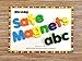 Zon Living 195 Piece Magnets for Kids Magnetic Alphabet Letters Numbers Lowercase Uppercase Refrigerator Magnets ABC 123 Toddlers Carry Bag Board Vowels Frig Fridge