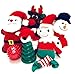 Wolfe & Sparky Amazing Assorted Christmas Dog Toys (5 Count) Made Especially for Small Dogs. Toys May Vary Slightly from Picture but Will be of The Same Quality and Cuteness!