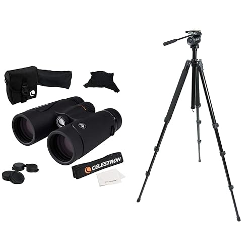 Celestron TrailSeeker 8x42 Binoculars Celestron 82050 TrailSeeker Tripod  (Black) in Oman Whizz Binoculars
