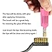 Hotfix Applicator, Afantti Rhinestone Setter Hot Fix Applicator Wand Tool Bedazzler Kit (Pink)