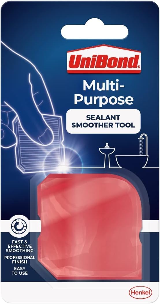 Unibond Sealant Finishing Tool - Silicone Smoothing Tool for Walls & Floors