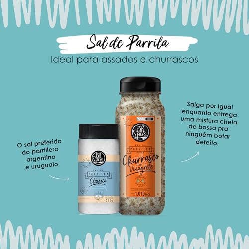 Br Spices Sal De Parrilla Com Vinagrete Br Spices Pote 1,010Kg