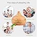 Aromatherapy Diffuser - 550 mL Remote Control Essential Oil Defusers Electric Ultrasonic Cool Mist Humidifier Air Purifier 7 Color LED light 4 time-setting Wood Grain Whisper-Quiet