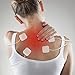 Active Health Labs TENS Electronic Pulse Massager - Therapeutic Pain Relief - Electrotherapy Back, Shoulder and Neck Pain Management - Muscle Stimulator