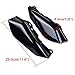 Black Mid Frame Air Deflector Trim For Harley Touring Street Glide FLHX Electra Glide 2009-2016