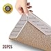 Relia-Grip 20 Piece Premium Rug Gripper Pads - Non Slip Renewable Tape Pad for Hardwood Floors, Carpets, Area Rugs and Mats. Anti Skid Grip Keeps Carpet and Mat Corners Flat to The Floor