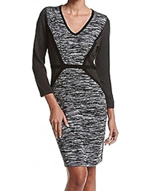 Women's Medium Space-Dyed Sweater Dress