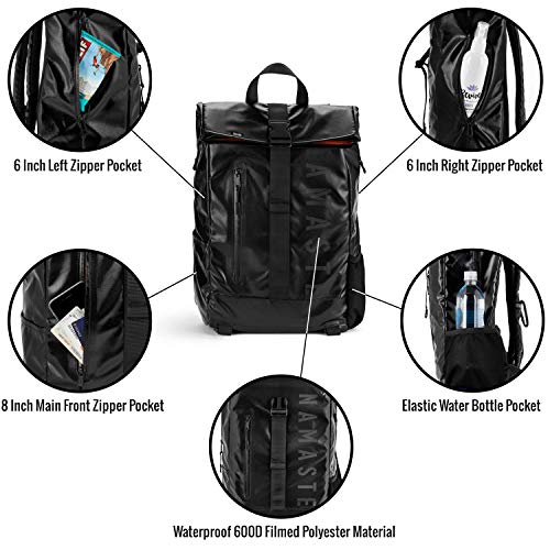 Masaya Yoga Mat Backpack with Shoe Bags Lightweight, MultiPurpose