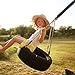 CANWAY Set of 2 Tree Swing Straps Hanging Kit Holds Max 2200 LB with Two Heavy Duty Carabiners (Stainless Steel) - Camping Hammock Accessories (5ft)