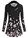 BAISHENGGT Women's Long Sleeve Cowl Neck Form Fitting Casual Tunic Tops Blouse