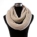 HDE Women's Infinity Scarf Soft Thick Knit Warm Winter Neck Wrap Circle Loop Scarf