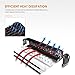Auxbeam 54” LED Light Bar 312W LED Work Light Off-Road Driving Light Spot Flood Combo Fog Light Curved 5D Lens with Wiring Harness for Car Jeep SUV ATV UTV Boat Vehicle Truck